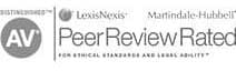AV Peer Review Martindale-Hubbell Peer Review Rated For Ethical Standards and Legal Ability